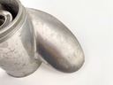 2002 Yamaha 150 HP 2 Stroke Outboard Propeller Stainless 3 Blade 14 1/4" x 18P RH