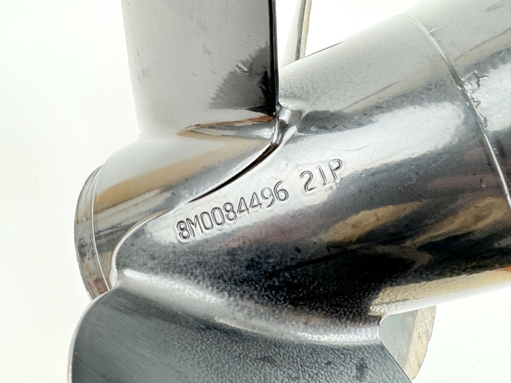 Mercury Aluminum 4 Blade Propeller Prop 14" x 21P 8M0084496