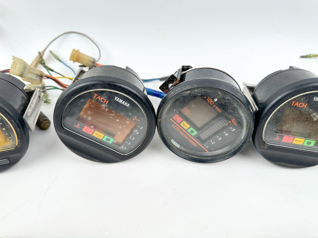 14 Yamaha Marine Outboard Digital Gauges Tachometer Speedometer - For Parts