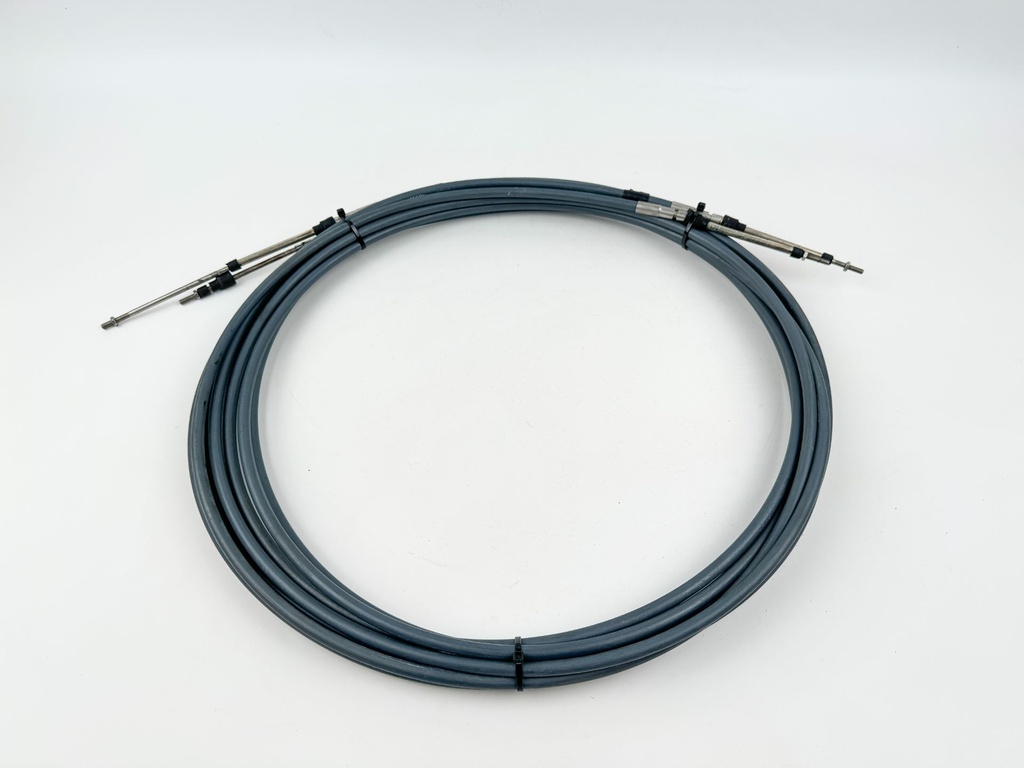 Yamaha Premier Outboard Shift Throttle Control Cable Set / Pair 20" - Used