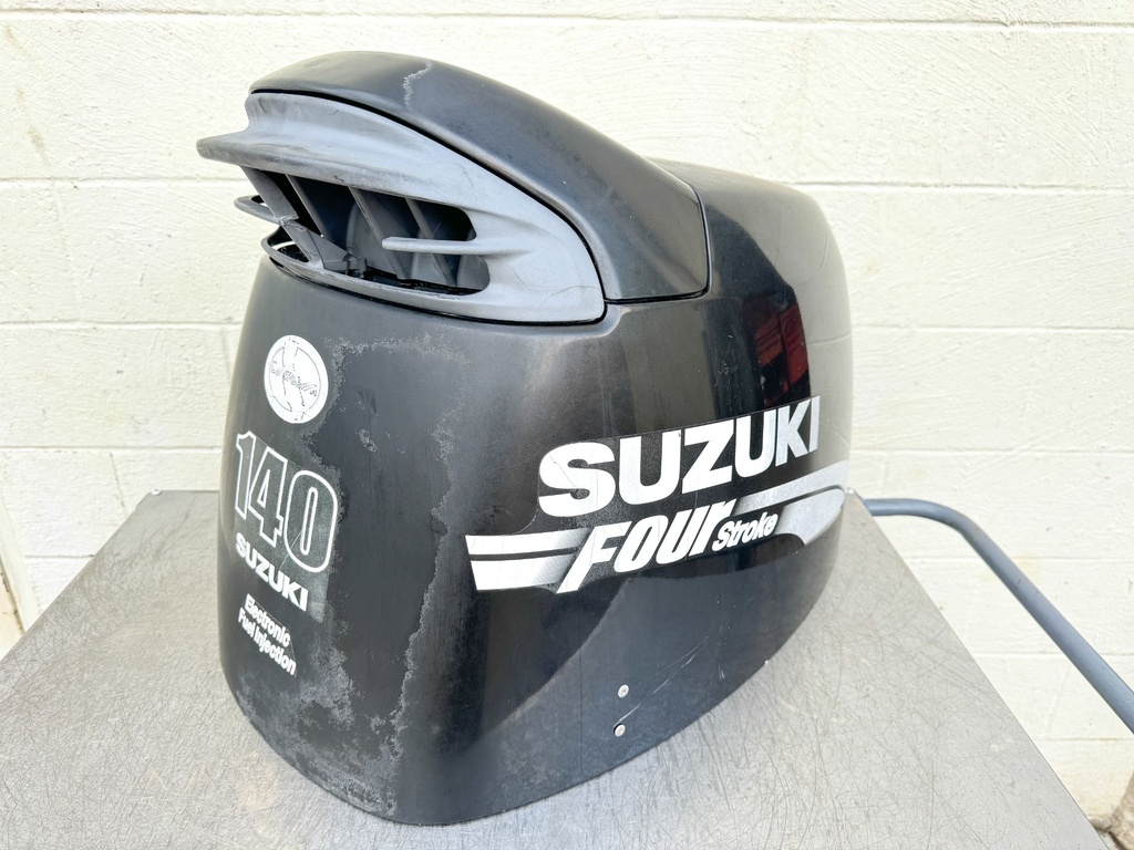 2004 Suzuki 140 HP 4 Stroke Outboard Top Cowling 61410-92845-0EP OEM