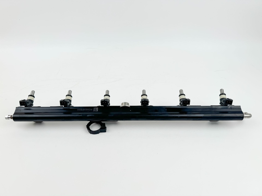 2005 Mercury 225 HP 4 Stroke Outboard Fuel Injector Set W/ Rail 892811T01 OEM