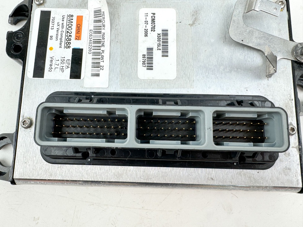 2007 Mercury 150 HP 4 Stroke Outboard PCM Propulsion Control Module ECU 88924615T OEM