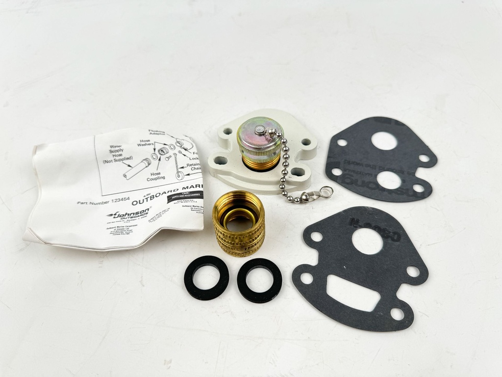 Johnson Evinrude BRP OMC Flush Adapter Kit New Old Stock 172367