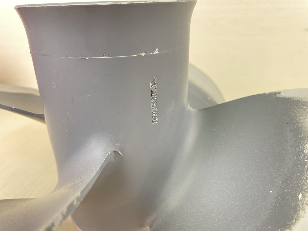 Honda Outboard Propeller Prop 4 Blade 13.25" x 13P