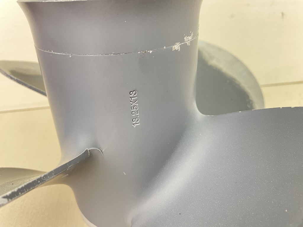 Honda Outboard Propeller Prop 4 Blade 13.25" x 13P