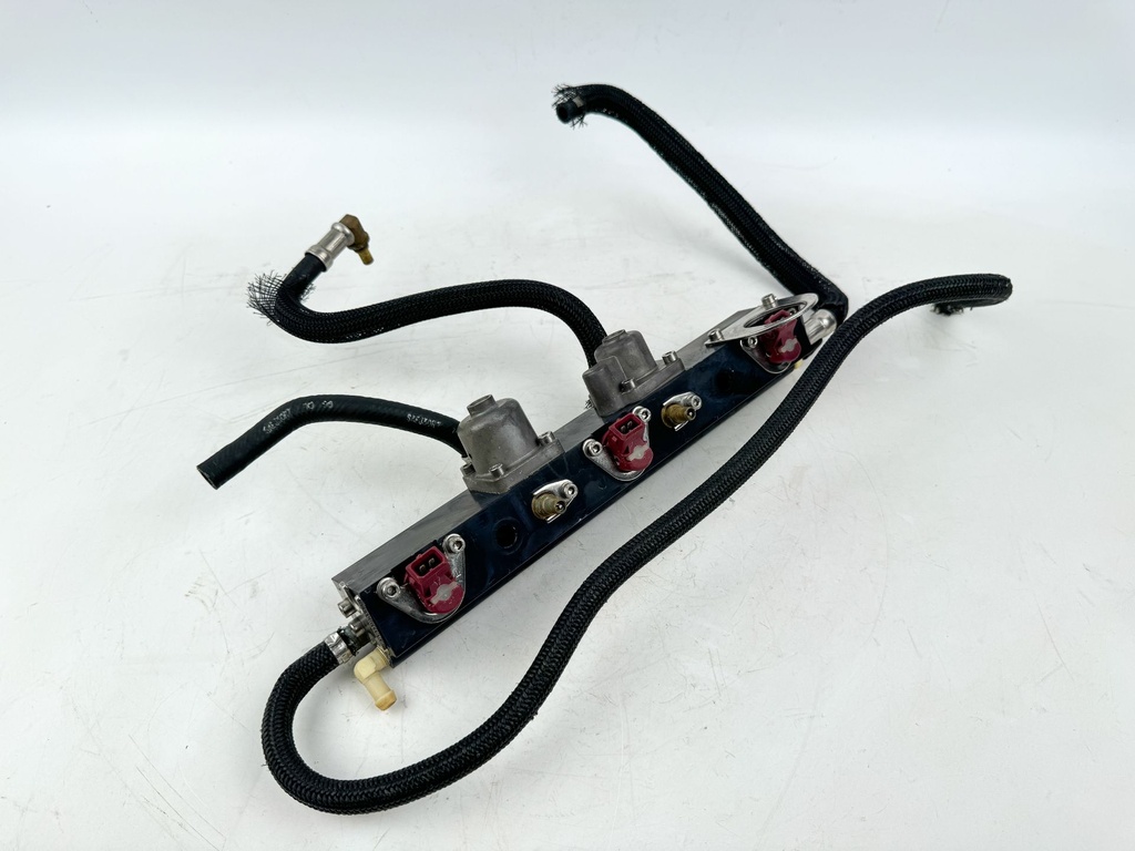 2006 Mercury 115 HP 2 Stroke Outboard Fuel Injector Set W/ Rail 895750T01 OEM