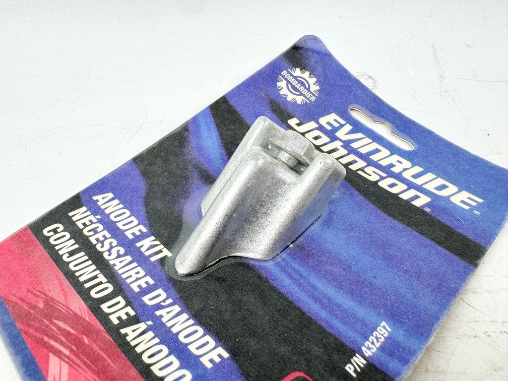 Evinrude Johnson Anode Kit 432397 Brand New OEM