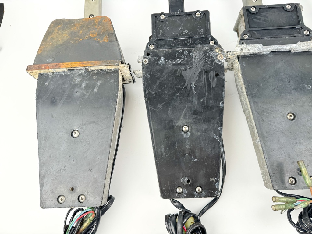 Yamaha 704 Top Mount Binnacle Control Box Assembly - For Repair - Lot Of 5