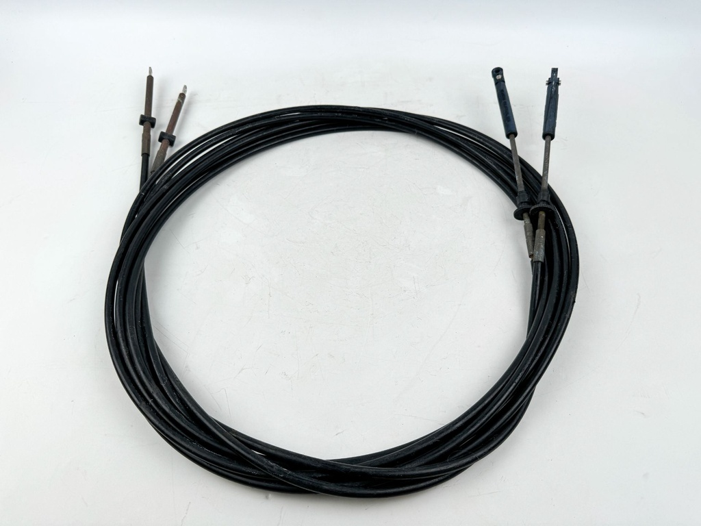 Seastar Solutions CCX20518 18' Johnson Evinrude Control Cable Throttle Shift Set