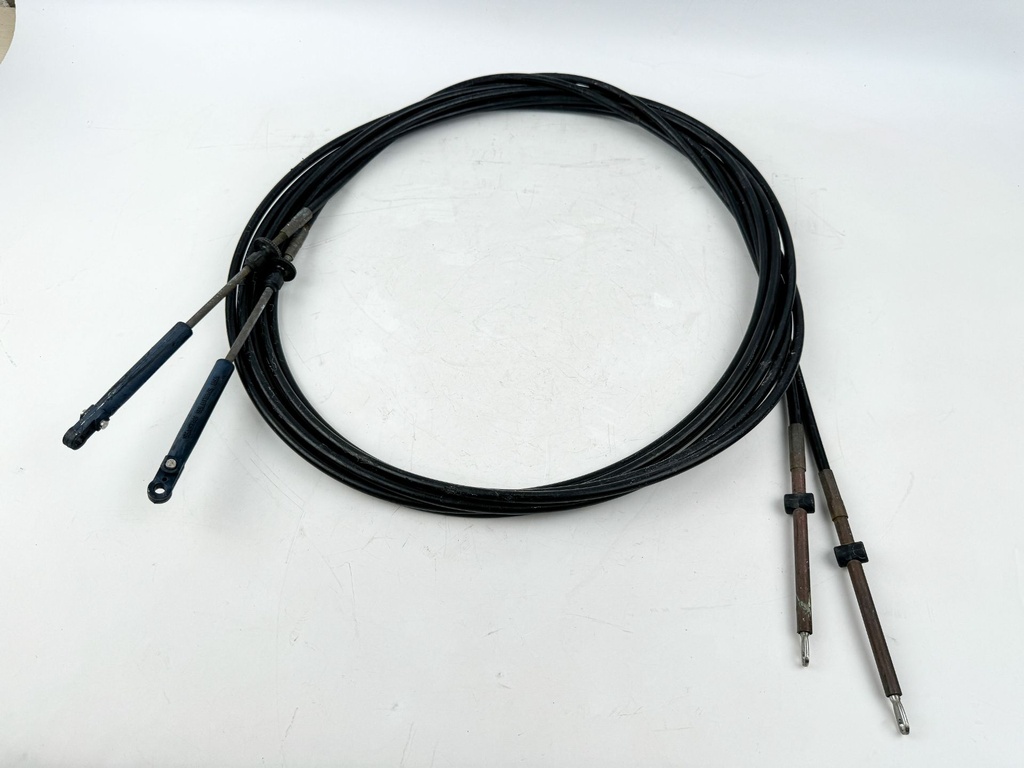 Seastar Solutions CCX20518 18' Johnson Evinrude Control Cable Throttle Shift Set