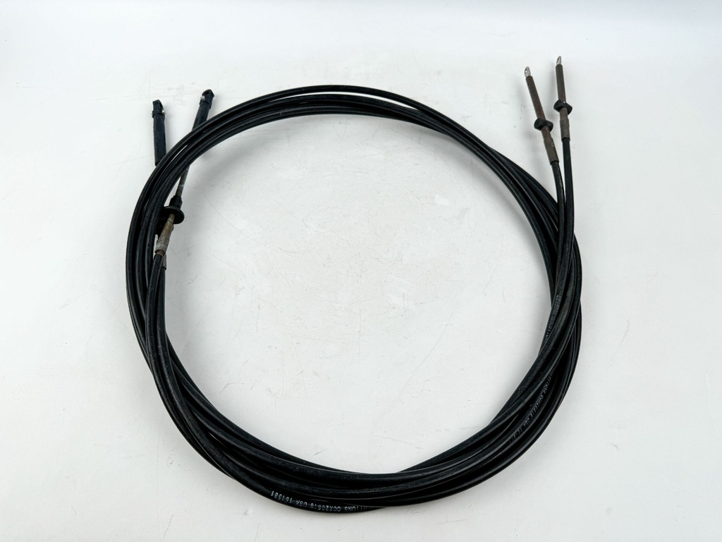 Seastar Solutions CCX20518 18' Johnson Evinrude Control Cable Throttle Shift Set