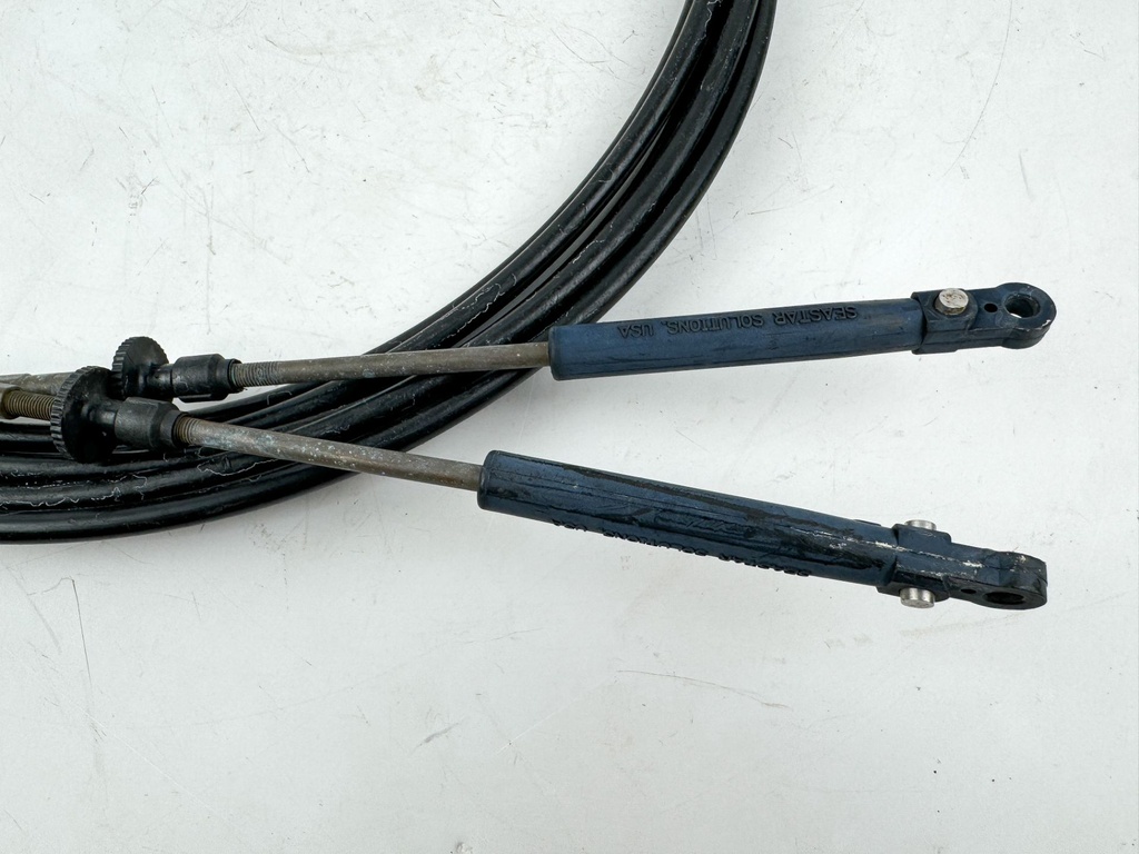 Seastar Solutions CCX20518 18' Johnson Evinrude Control Cable Throttle Shift Set
