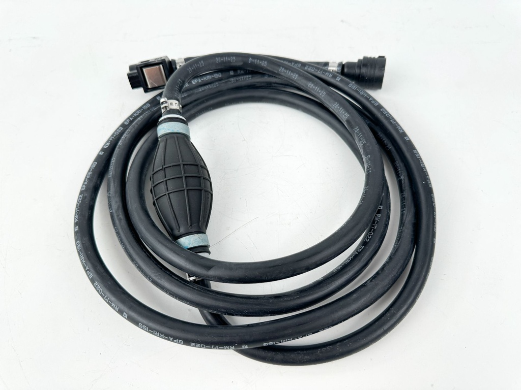 Honda Marine Outboard Fuel Primer Bulb With Hose And Quick Disconnect Fitting 17700-ZW9-030