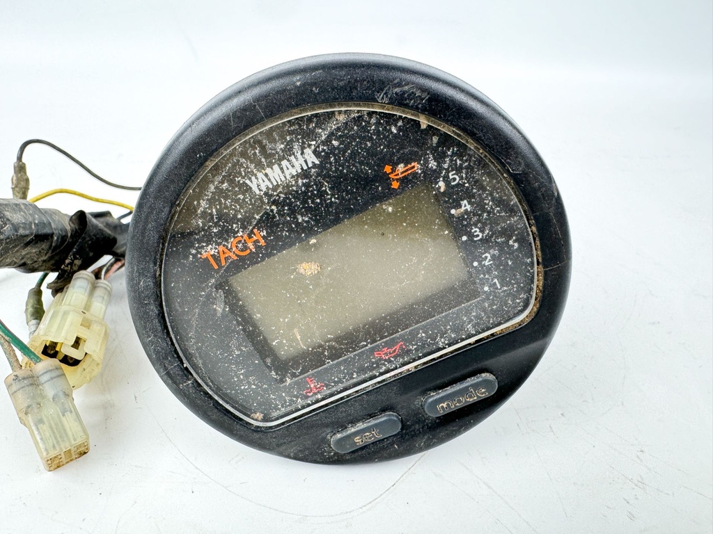 Yamaha Outboard Tachometer Multi-Function Gauge Digital - Tested - Dirty
