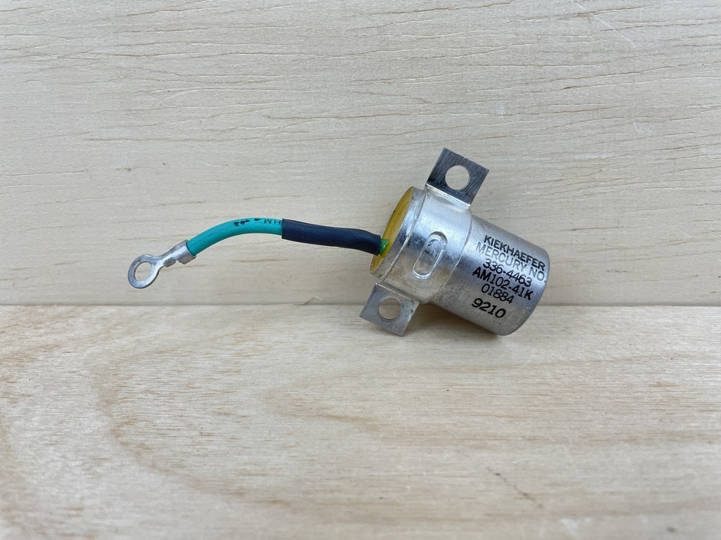 Mercury Quicksilver Condenser 336-4463 Brand New OEM