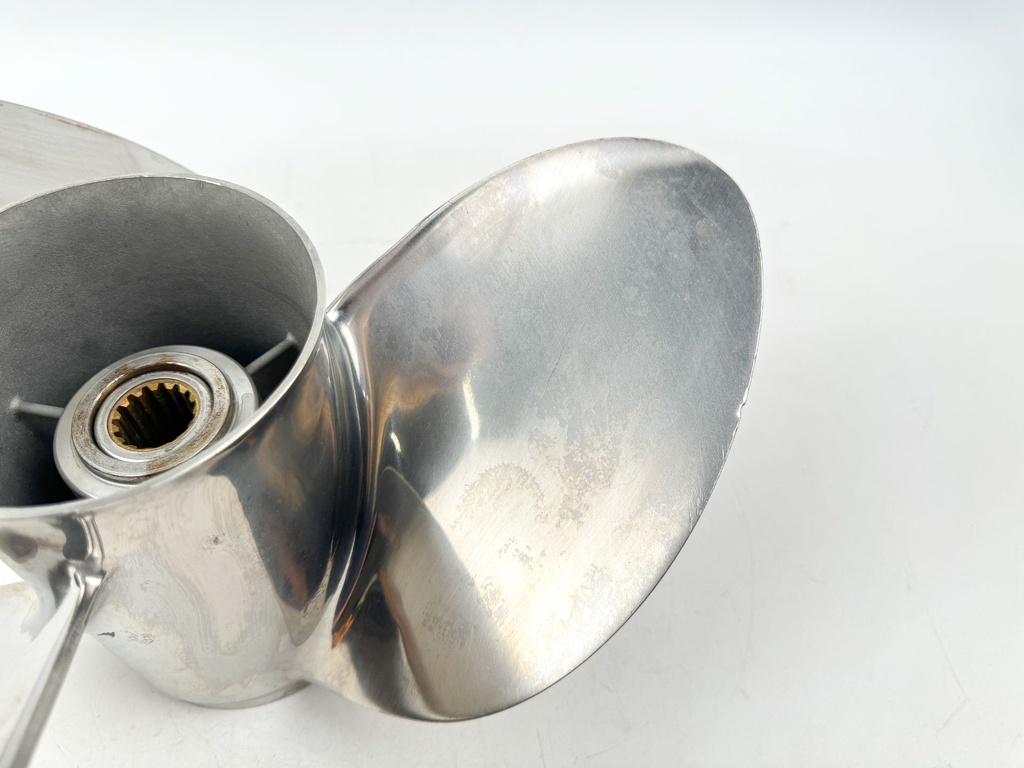 Suzuki 3 Blade Stainless Steel Prop Propeller 3 x 16" x 18.5P