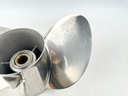 Suzuki 3 Blade Stainless Steel Prop Propeller 3 x 16" x 18.5P