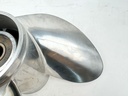 Suzuki 3 Blade Stainless Steel Prop Propeller 3 x 16" x 18.5P