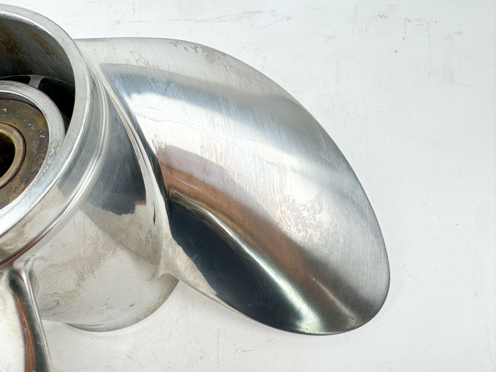 Suzuki 3 Blade Stainless Steel Prop Propeller 3 x 16" x 18.5P