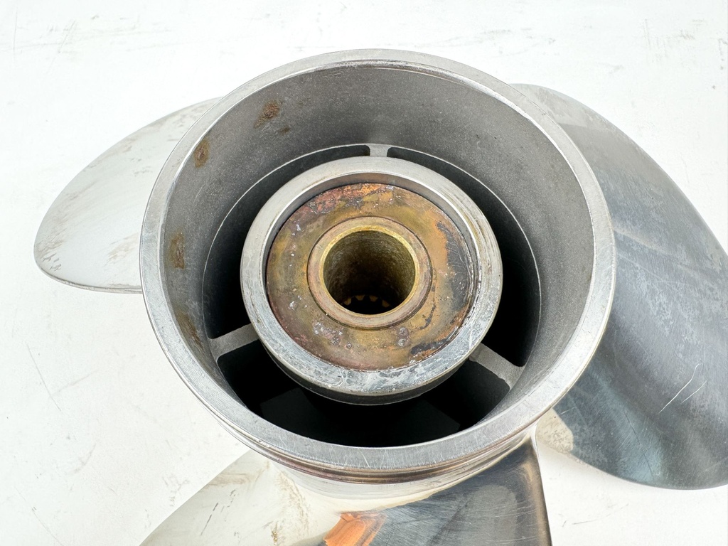 Suzuki 3 Blade Stainless Steel Prop Propeller 3 x 16" x 18.5P