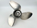 Suzuki 3 Blade Stainless Steel Prop Propeller 3 x 16" x 21.5P