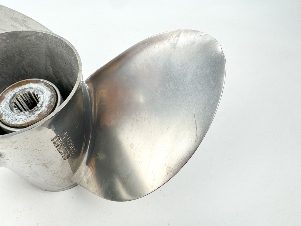Suzuki 3 Blade Stainless Steel Prop Propeller 3 x 16" x 21.5P