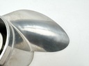 Suzuki 3 Blade Stainless Steel Prop Propeller 3 x 16" x 21.5P