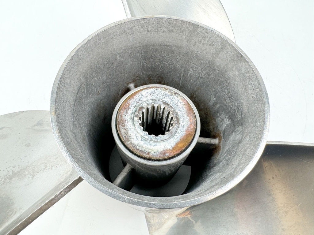 Suzuki 3 Blade Stainless Steel Prop Propeller 3 x 16" x 21.5P