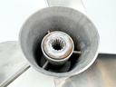 Suzuki 3 Blade Stainless Steel Prop Propeller 3 x 16" x 21.5P