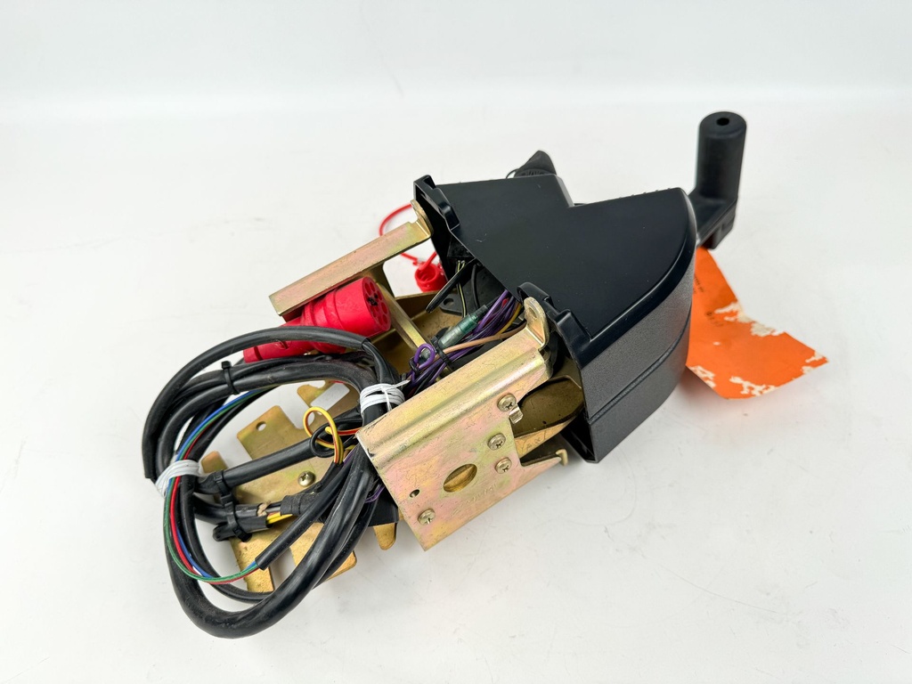 Johnson Evinrude OMC Top Mount Control Box Binnacle W/ Key & Trim - Red Plug