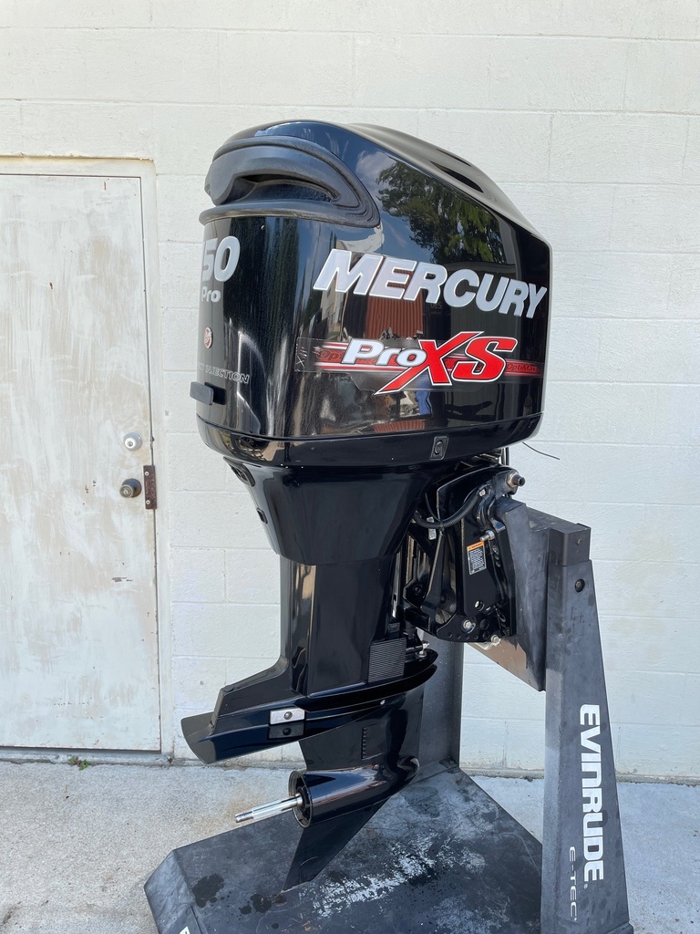 2012 Mercury 150HP Pro XS 20" Shaft Outboard Engine W/ 628 Hours