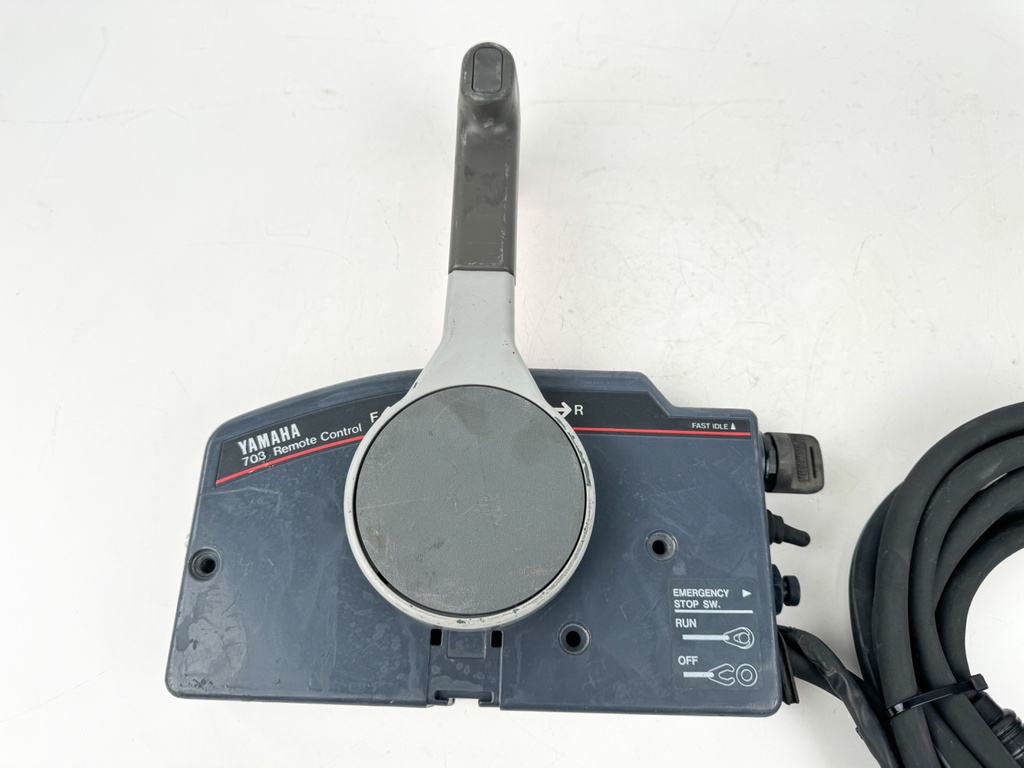 Yamaha 703 Side Mount Binnacle Control Box With Key - No Trim