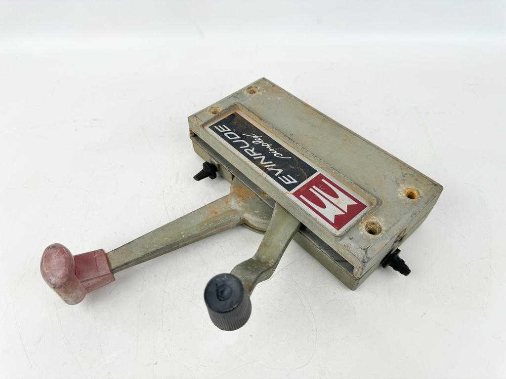 Evinrude Simplex Control Box 2 Handle Side Mount Johnson Outboard Motor Controls