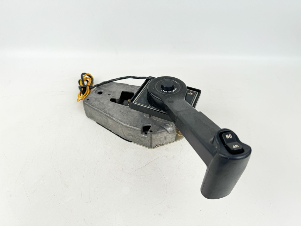 Mercury Side Mount Control Box Binnacle Assembly W/ Trim Button
