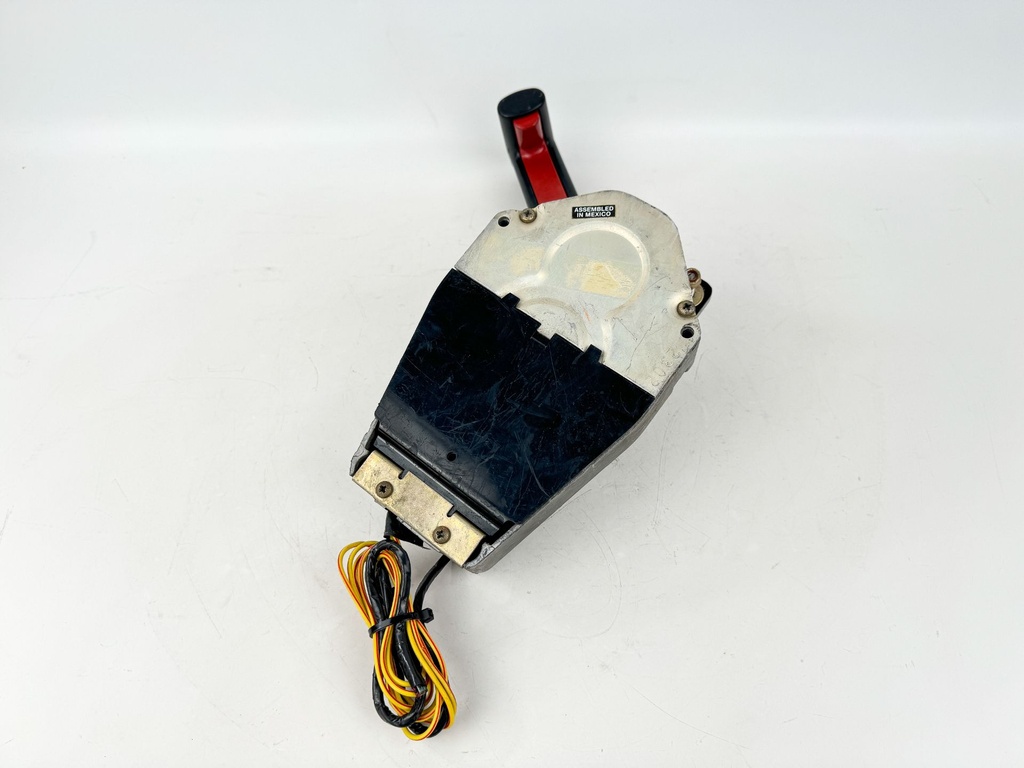 Mercury Side Mount Control Box Binnacle Assembly W/ Trim Button