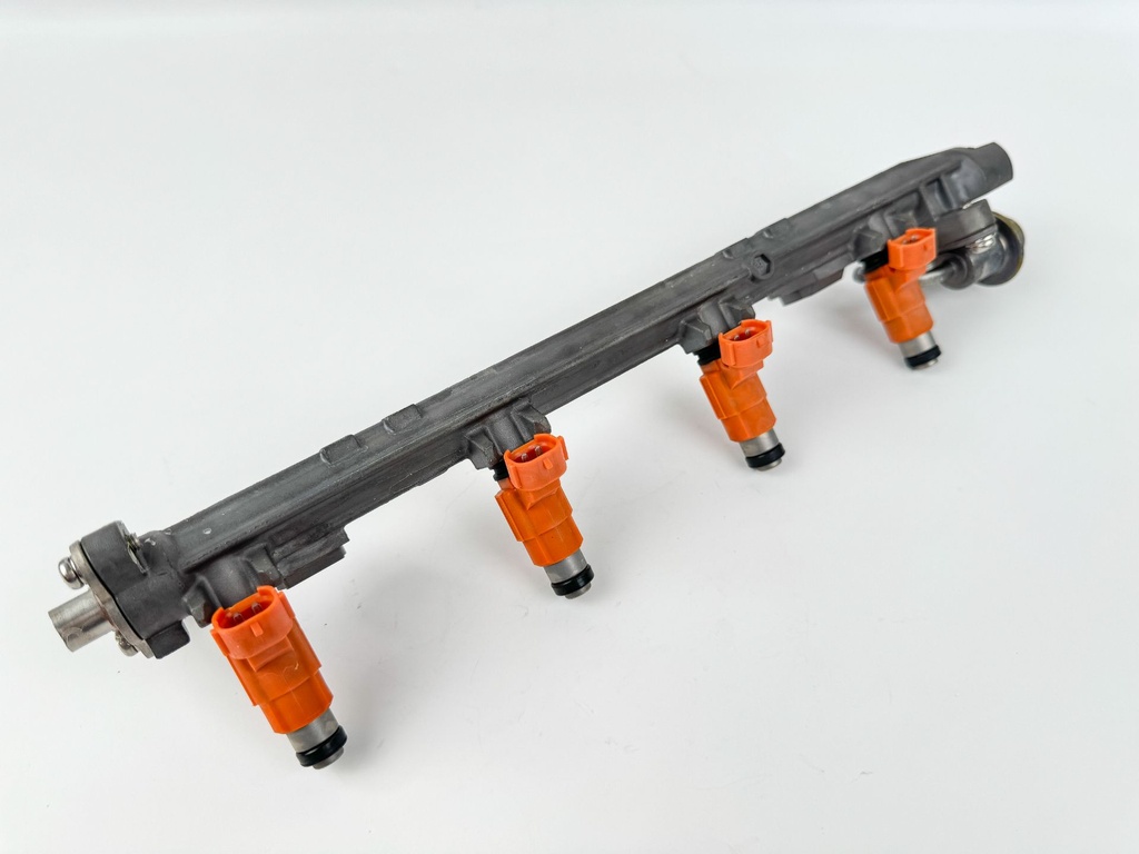 2009 Yamaha 115 HP 4 Stroke Outboard Fuel Injector Set W/ Rail 68V-8A360-00-00 OEM