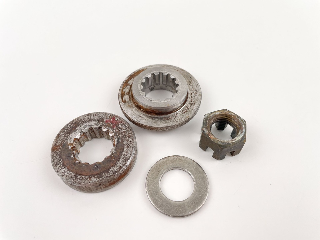 1987 Yamaha 50 HP 2 Stroke Outboard Prop Hardware 6H1-82563-00-00 OEM