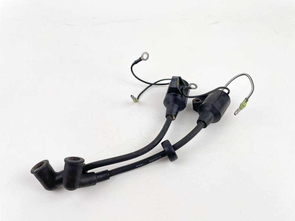 1997 Yamaha 15 HP 2 Stroke Outboard Ignition Coil Set 63V-85570-00-00 OEM