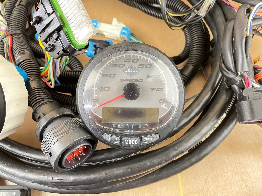 Mercury Outboard Rigging With SmartCraft Speedometer - Missing Parts