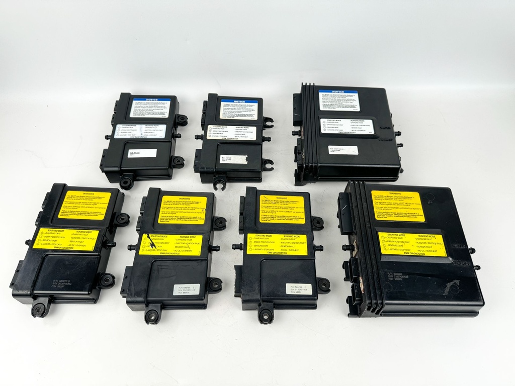 Evinrude Johnson EMM / ECU Lot of 7 PARTS OR REPAIR AS IS