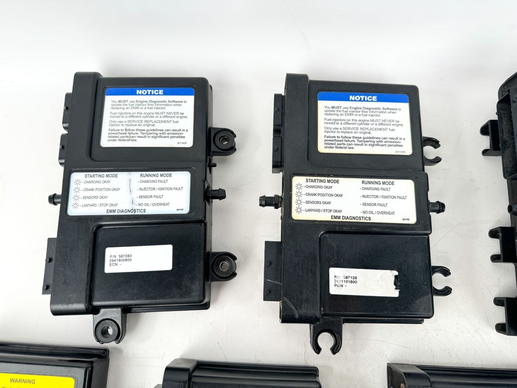 Evinrude Johnson EMM / ECU Lot of 7 PARTS OR REPAIR AS IS