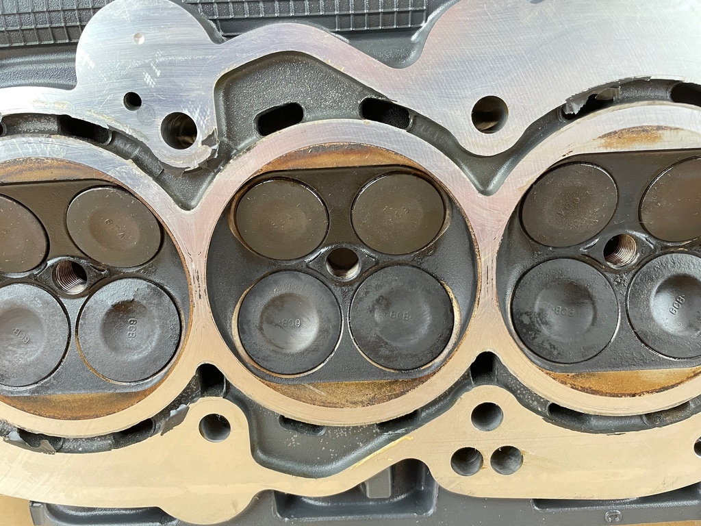 2019 Yamaha 300HP F300 Outboard Port Cylinder Head Assembly 6CE-W009C-03-9S