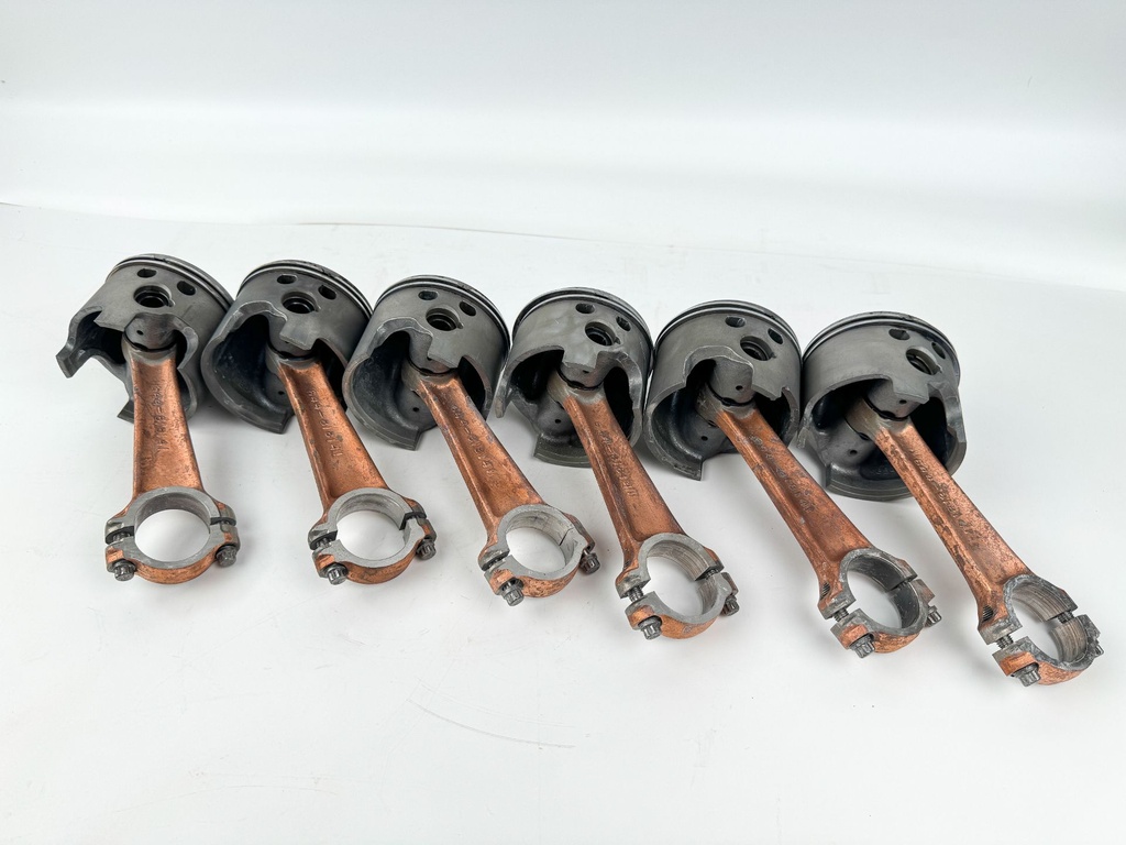 1999 Mercury 200 HP 2 Stroke Outboard Piston & Connecting Rod Set 9738T9 OEM