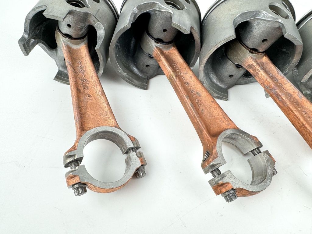 1999 Mercury 200 HP 2 Stroke Outboard Piston & Connecting Rod Set 9738T9 OEM