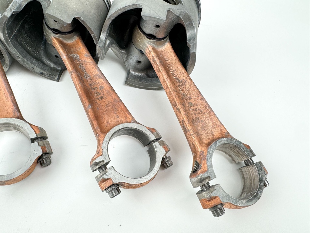 1999 Mercury 200 HP 2 Stroke Outboard Piston & Connecting Rod Set 9738T9 OEM