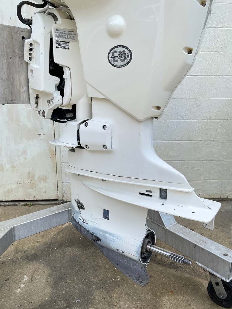 2009 Evinrude Etec 150HP Outboard W/ 25" Shaft 2 Stroke - 670 Hours