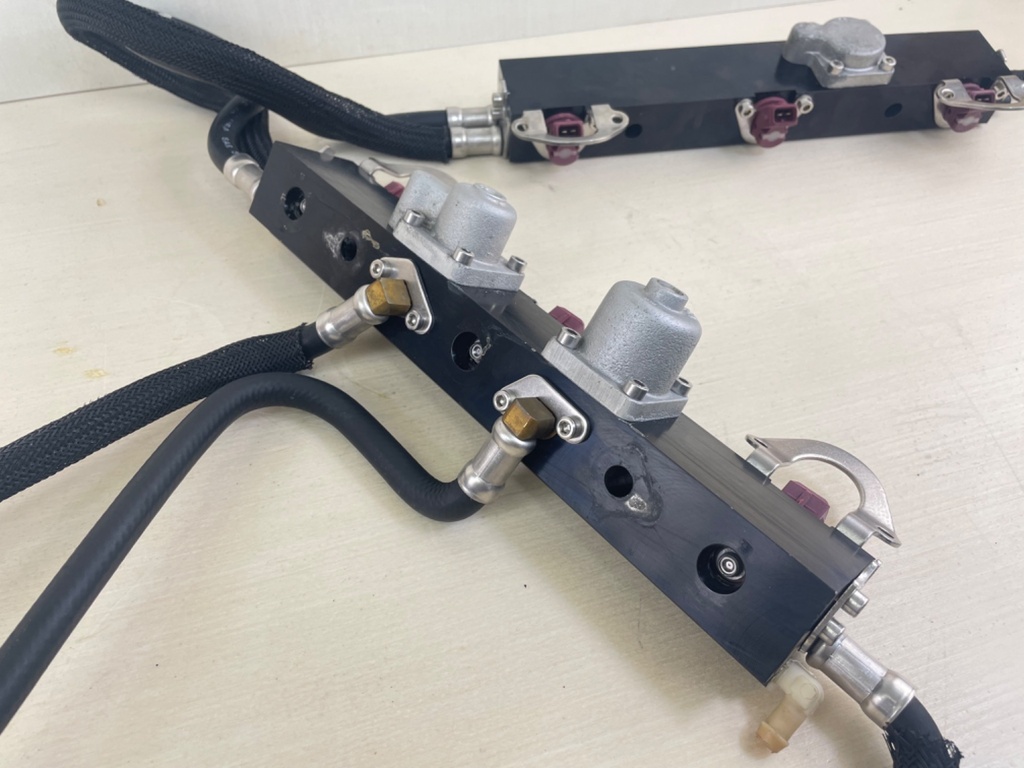 Mercury 200 225 HP 2 Stroke Optimax 3.0L Fuel Rail Set