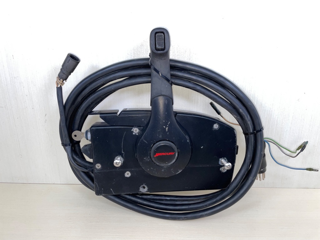 Mercury Side Mount Control Box Binnacle With Key & Harness W/ Trim 8 Pin