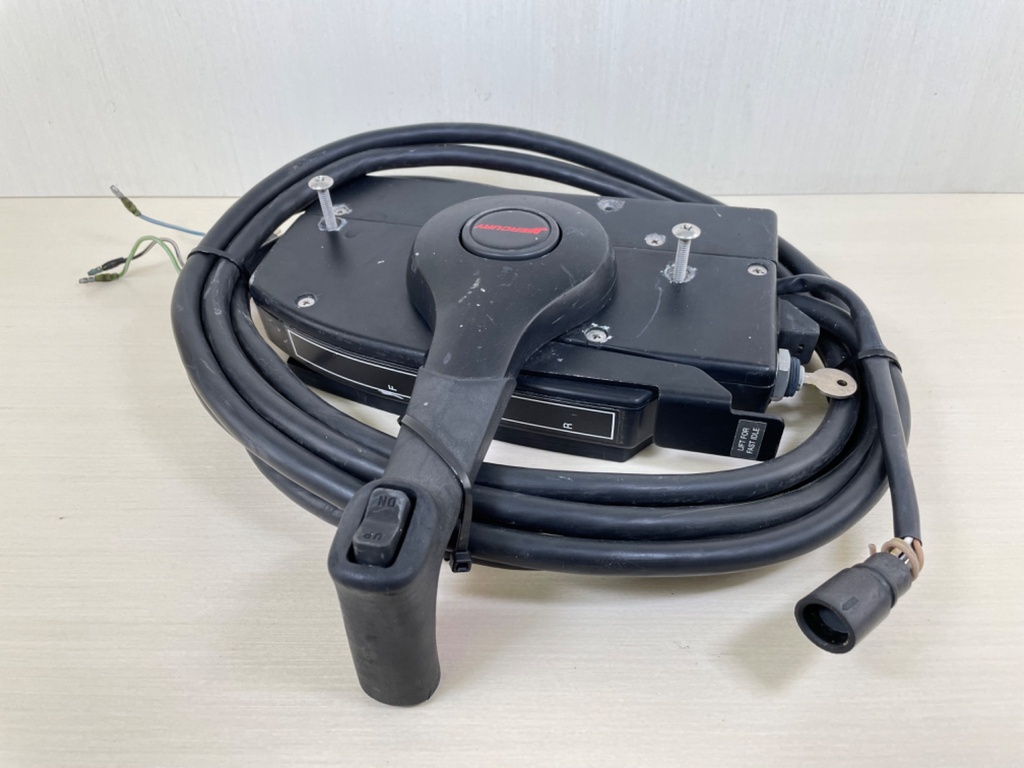 Mercury Side Mount Control Box Binnacle With Key & Harness W/ Trim 8 Pin